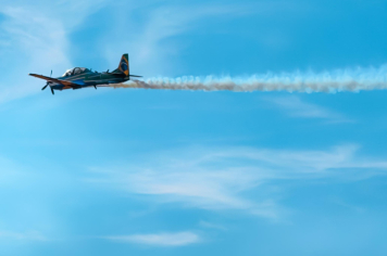 Foto - Esquadrilha da Fumaça no Centenário de Paraguaçu Paulista