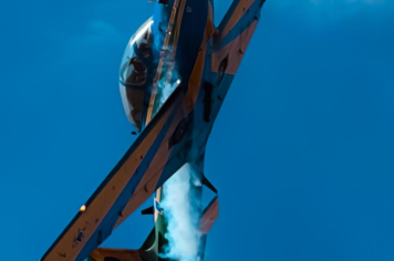 Foto - Esquadrilha da Fumaça no Centenário de Paraguaçu Paulista