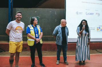 Foto - Secretaria Municipal de Cultura traz CineSolar a distrito de Paraguaçu
