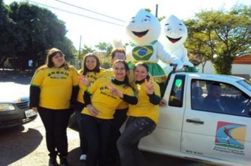 Foto - VACINAÇÃO CONTRA A PARALISIA INFANTIL EM PARAGUAÇU