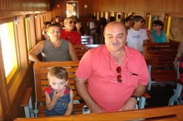 Foto - 1º PASSEIO EM 2010 DO TREM TURÍSTICO MOITA BONITA