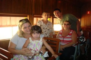 Foto - 1º PASSEIO EM 2010 DO TREM TURÍSTICO MOITA BONITA