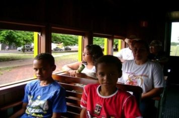 Foto - PASSEIO DO TREM TURÍSTICO DIA 28 DE MARÇO - DOMINGO