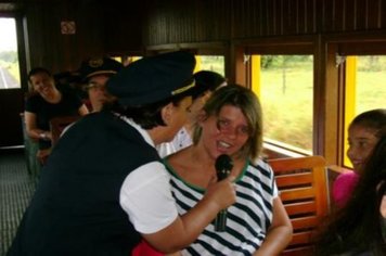 Foto - PASSEIO DO TREM TURÍSTICO DIA 03 DE ABRIL- SÁBADO