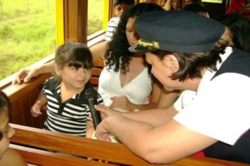 Foto - PASSEIO DO TREM TURÍSTICO DIA 4 DE MARÇO - DOMINGO DE PÁSCOA