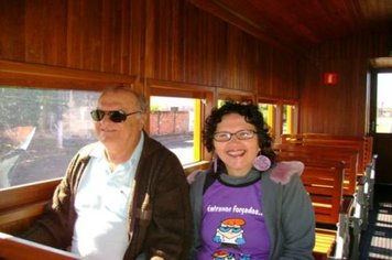 Foto - PASSEIO DO TREM TURÍSTICO DIA 10 DE ABRIL- SÁBADO