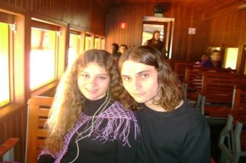 Foto - PASSEIO DO TREM TURÍSTICO DIA 11 DE ABRIL- DOMINGO