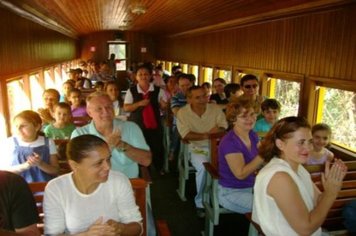 Foto - PASSEIO DO TREM TURÍSTICO DIA 25 DE ABRIL- DOMINGO