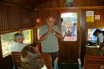 Foto - PASSEIO DO TREM TURÍSTICO DIA 25 DE ABRIL- DOMINGO
