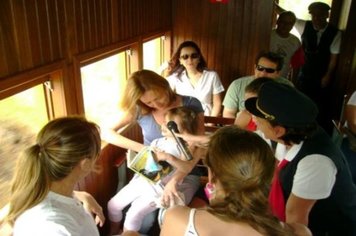 Foto - PASSEIO DO TREM TURÍSTICO DIA 25 DE ABRIL- DOMINGO