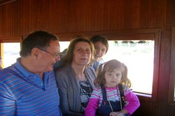 Foto - PASSEIO DO TREM TURÍSTICO DIA 02 DE MAIO - DOMINGO