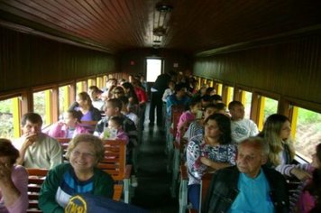 Foto - PASSEIO DO TREM TURÍSTICO DIA 09 DE MAIO - DOMINGO - DIA DAS MÃES