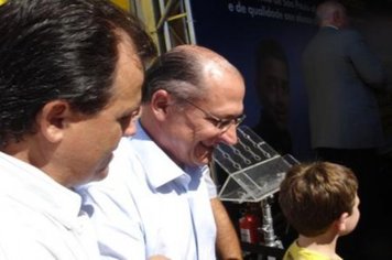 Foto - Visita do Governador José Serra em Taciba e Pamital