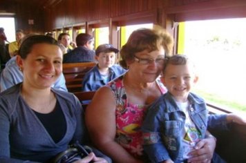Foto - PASSEIO DO TREM TURÍSTICO DIA 30 DE MAIO - DOMINGO