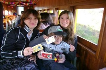 Foto - PASSEIO DO TREM TURÍSTICO DIA 06 DE JUNHO - DOMINGO