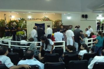 Foto - Despedida ao eterno prefeito de Paraguaçu Paulista Carlos Arruda Garms