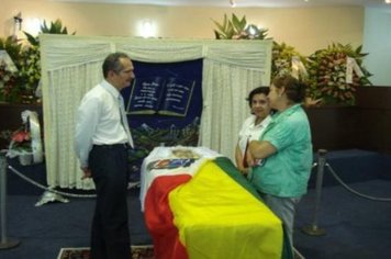 Foto - Despedida ao eterno prefeito de Paraguaçu Paulista Carlos Arruda Garms