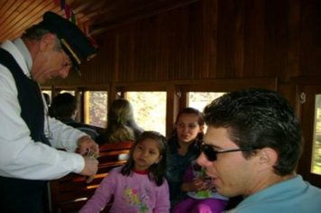Foto - PASSEIO DO TREM TURÍSTICO DIA 13 DE JUNHO - DOMINGO - DIA DE SANTO ANTÔNIO