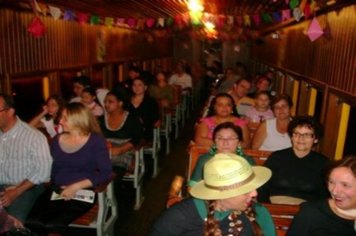 Foto - PRIMEIRO PASSEIO NOTURNO DO TREM TURÍSTICO MOITA BONITA