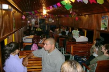 Foto - PRIMEIRO PASSEIO NOTURNO DO TREM TURÍSTICO MOITA BONITA