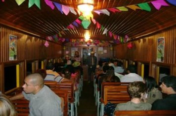 Foto - PRIMEIRO PASSEIO NOTURNO DO TREM TURÍSTICO MOITA BONITA