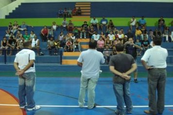 Foto - APRESENTAÇÃO EQUIPES DE FUTSAL CATEGORIA MENORES DE 2010