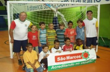 Foto - APRESENTAÇÃO EQUIPES DE FUTSAL CATEGORIA MENORES DE 2010
