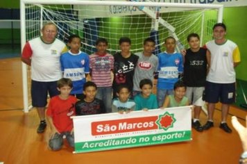 Foto - APRESENTAÇÃO EQUIPES DE FUTSAL CATEGORIA MENORES DE 2010