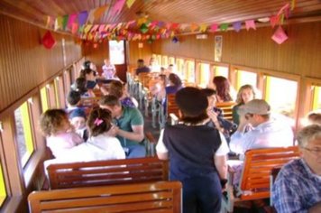 Foto - PASSEIO DO TREM TURÍSTICO DIA 04 04 DE JULHO - DOMINGO