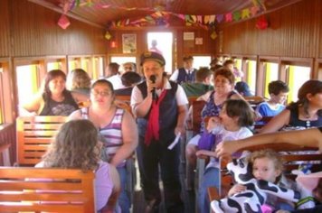 Foto - PASSEIO DO TREM TURÍSTICO DIA 04 04 DE JULHO - DOMINGO