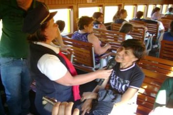 Foto - PASSEIO DO TREM TURÍSTICO DIA 04 04 DE JULHO - DOMINGO
