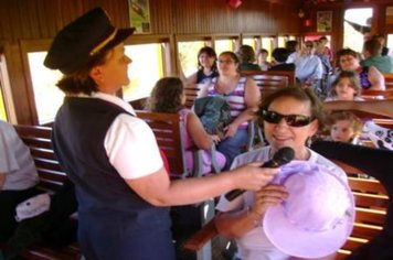 Foto - PASSEIO DO TREM TURÍSTICO DIA 04 04 DE JULHO - DOMINGO