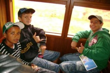Foto - PASSEIO DO TREM TURÍSTICO DIA 10 DE JULHO - SÁBADO