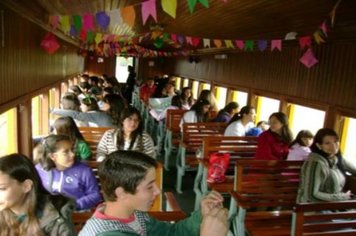 Foto - PASSEIO DO TREM TURÍSTICO DIA 10 DE JULHO - SÁBADO