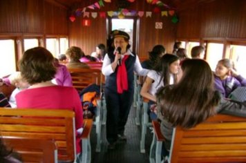 Foto - PASSEIO DO TREM TURÍSTICO DIA 10 DE JULHO - SÁBADO
