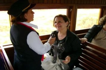 Foto - PASSEIO DO TREM TURÍSTICO DIA 10 DE JULHO - SÁBADO