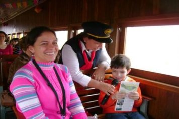 Foto - PASSEIO DO TREM TURÍSTICO DIA 10 DE JULHO - SÁBADO