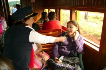 Foto - PASSEIO DO TREM TURÍSTICO DIA 10 DE JULHO - SÁBADO