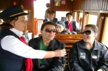 Foto - PASSEIO DO TREM TURÍSTICO DIA 10 DE JULHO - SÁBADO