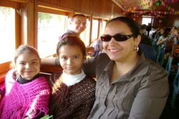 Foto - PASSEIO DO TREM TURÍSTICO DIA 11 DE JULHO - DOMINGO