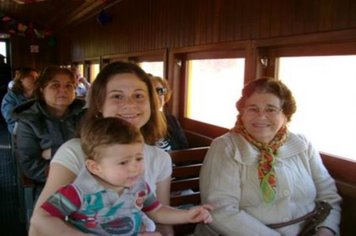 Foto - PASSEIO DO TREM TURÍSTICO DIA 11 DE JULHO - DOMINGO