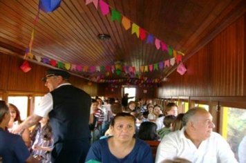 Foto - PASSEIO DO TREM TURÍSTICO DIA 11 DE JULHO - DOMINGO