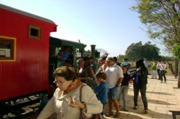 Foto - PASSEIO DO TREM TURÍSTICO DIA 11 DE JULHO - DOMINGO