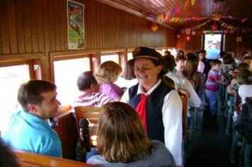 Foto - PASSEIO DO TREM TURÍSTICO DIA 11 DE JULHO - DOMINGO