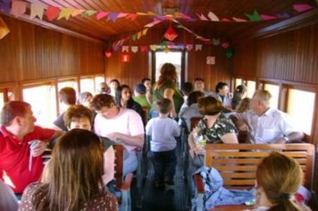 Foto - PASSEIO DO TREM TURÍSTICO DIA 11 DE JULHO - DOMINGO