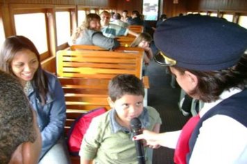 Foto - PASSEIO DO TREM TURÍSTICO DIA 18  DE JULHO - DOMINGO - TARDE