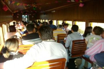 Foto - PASSEIO DO TREM TURÍSTICO DIA 18  DE JULHO - DOMINGO - MANHÃ