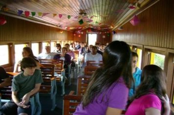 Foto - MANHÃ - PASSEIO DO TREM TURÍSTICO DIA 25 DE JULHO - DOMINGO