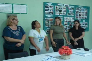 Foto - Formatura do curso de Atendentes do CRAS