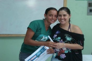 Foto - Formatura do curso de Atendentes do CRAS